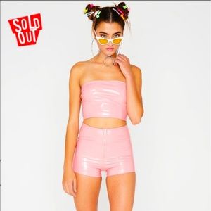 🍭NWT DEADSTOCK DOLLS KILL 2 PIECE SET🎀🦄👅